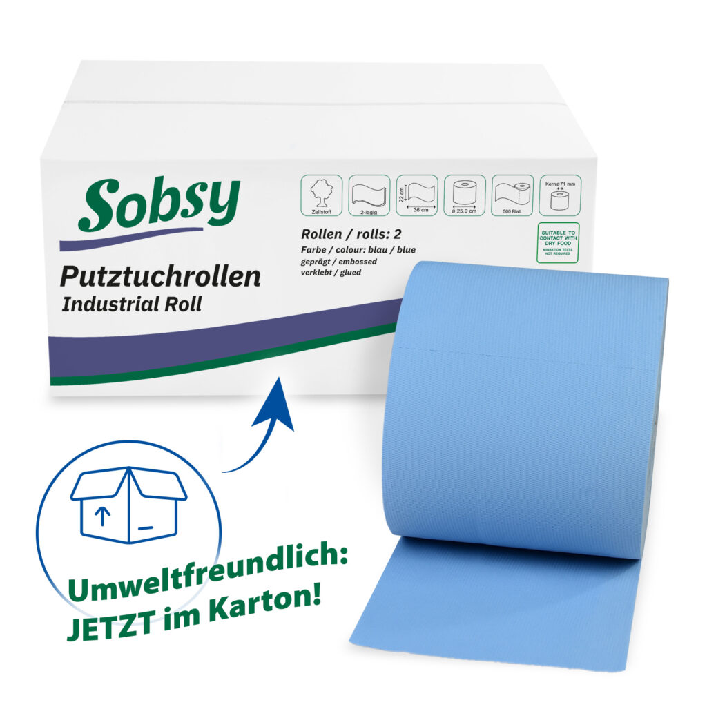 Bild für Kategorie Werkstatt / Industrie Papierrollen & Handtücher